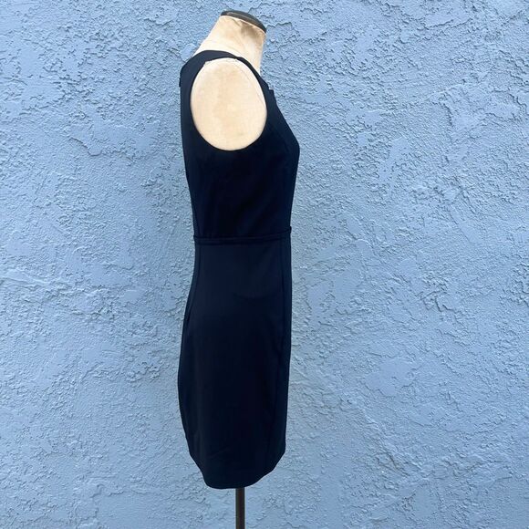 Theyskens Theory Womens Sheath Dress Doran LBD Black Size 4 - Picture 7 of 10